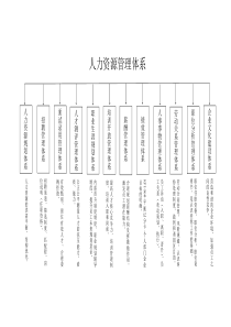 人力资源管理体系框架