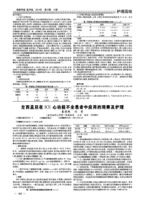 左西孟旦在ICU心功能不全患者中应用的观察及护理