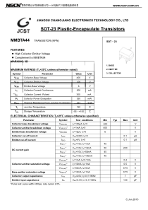 MMBTA44贴片三极管规格书