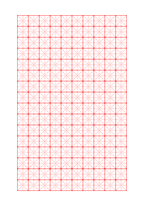 硬笔书法米字格田字格空白字帖用纸