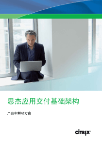 Citrix 应用交付基础架构产品和解决方案