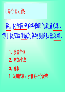 第五单元定量研究化学反应复习课件