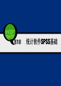 SPSS20教程--非常好的PPT教程, 第1章