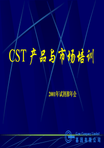 CST产品与市场培训-PowerPoint演示文稿