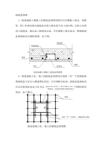 接线盒预埋