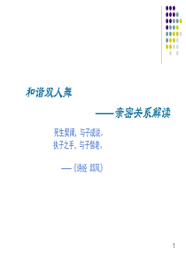 2亲密关系-人际交往课件,考试资料