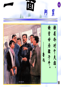 19《一面》ppt课件