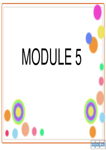 外研版九年级上册复习课件 Module5