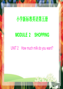 外研版小学英语五年级上册《Module_2_Shopping》(Unit_1)ppt课件 (2)