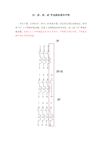 1P、2P、3P、4P-开关的区别