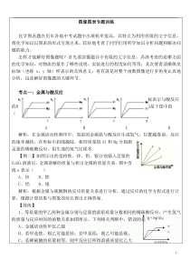 初三化学图像图表专题训练