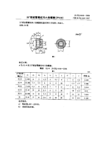 JBZQ-4446-2006-55°密封管螺纹内六角螺塞(PN10)