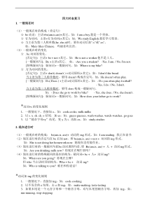 小学英语语法-四大时态