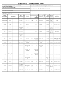 QC工程图-质量控制计划(Quality-Control-Plan)范本