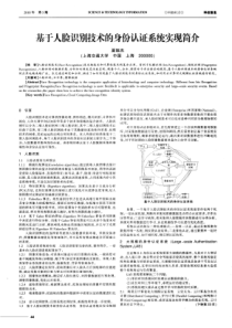 基于人脸识别技术的身份认证系统实现简介