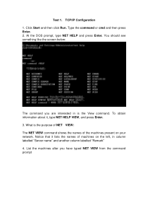 计网实验TCPIP-Configuration