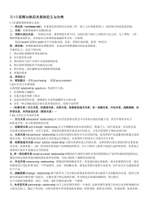 采购与供应关系管理复习资料[1][1]doc