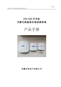 DTE-600产品手册