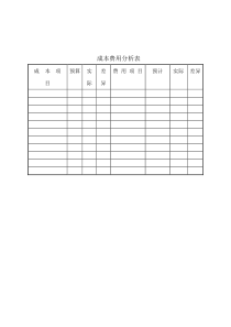 成本费用分析表-1