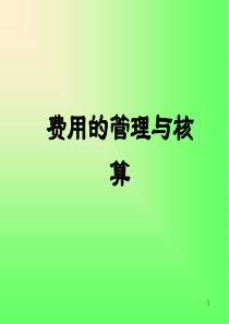 成本费用的核算