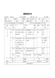 旅游接待计划