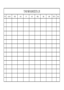 19.电脑配置登记表