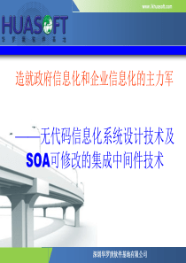 信息技术造就政府信息化和企业信息化的主力军（PPT 50页）