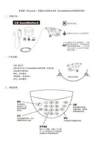 宝利通(Polycom)音频会议系统电话机-SoundStation2-使用说明