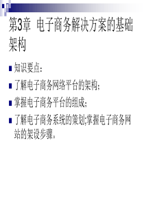 第3章_电子商务解决方案的基础架构