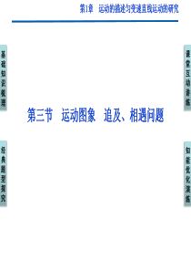 2012日照鸿睿教育辅导高三物理一轮复习课件--第1章第三节《运动图象_追及、相遇问题》