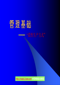 29柔性生产方式