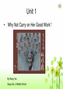 人教英语必修4 book 4 unit 1 using language why not carry