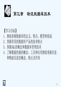 物流信息技术-3章物流数据库技术