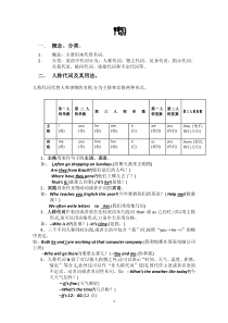 小升初英语代词专项