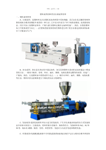 塑料成型的种类及注射成型原理