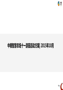 04中粮智慧农场十一游园活动方案