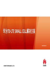 华为td-lte small cell方案_ATOM(AAU3205)