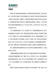 赛迪顾问-电子信息产业研究-大数据重点行业应用趋势战略研究