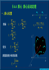 §4.4-质心-质心运动定理