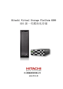 HitachiVSPGX00磁盘阵列产品介绍