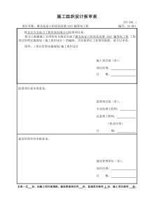 架空线路线路施工组织设计