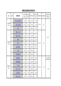 公路桥梁技术状况评定计算表格(梁桥)