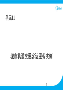 城市轨道交通客运服务实例ppt课件