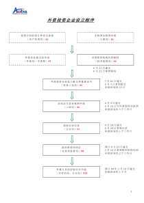 流程--外资公司设立