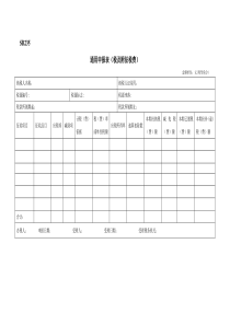 广东省地税通用申报表(税及附征税费)