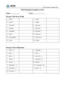 剑桥雅思真题11-test-3阅读词汇