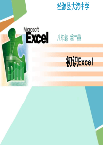 初中信息技术初识Excel