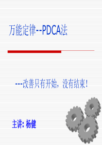 创新方法--PDCA法