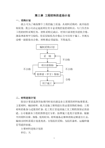 工程材料的进场计划