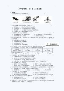 (人教版)八年级物理典型题-摩擦力